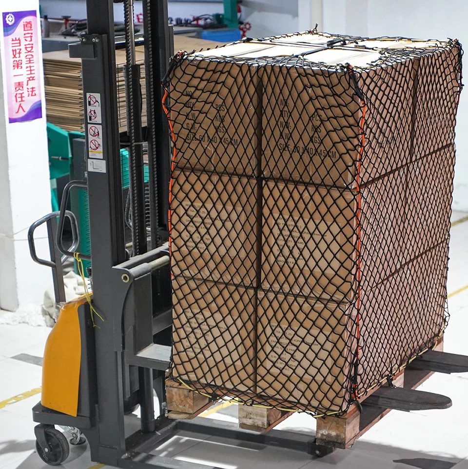Shelf Cargo Secured Prevent Falling Reusable Pallet Containment Nets ...
