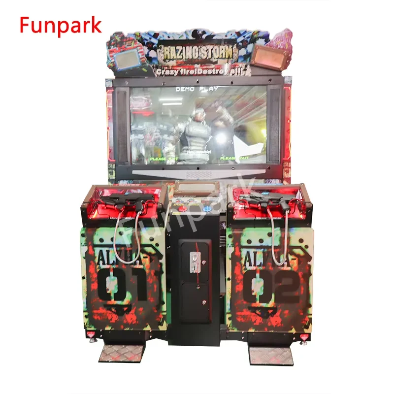 FunPark High Quality Kids Arcade Shooting Gun Game Machine Coin Operated Game Shooting Machine for Sale for Entertainment Center details
