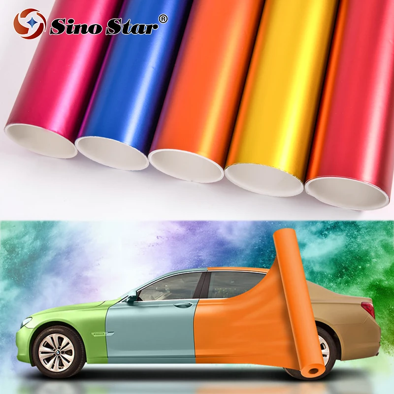 Glossy Metallic Chrome Color Changing Auto Vinil Sticker Film Vinyl  Wrapping Foil Paper Car Vinyl Wrap for Vehicle - China Vinyl Sticker, Wrap  Vinyl