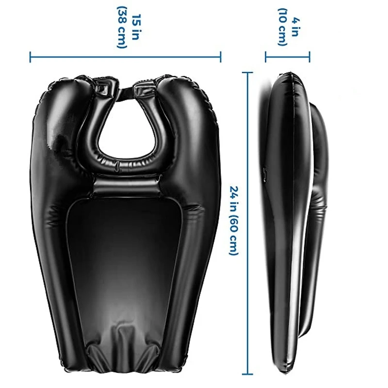Portable Hair Washing Tray Inflatable Shampoo Basin for Hair Salon Equipment,Bed,Elderly,Disabled,Pregnant,Injured,Handicap