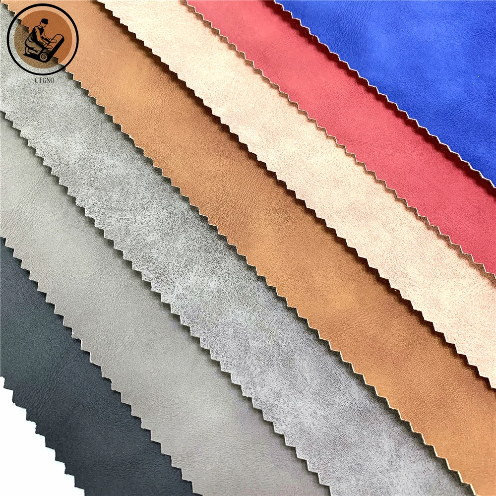 Free Samples of Embossed PU Synthetic Leather Bags Shoes Sofa Furniture Garments Car Decorative Uses-Waterproof Stretch Features