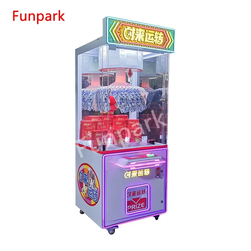 Funpark Coin-Operated Arcade Prize Game Machine Amusement Park Toy Vending Crane Metal Clamp Prize Clip Gift Toy details