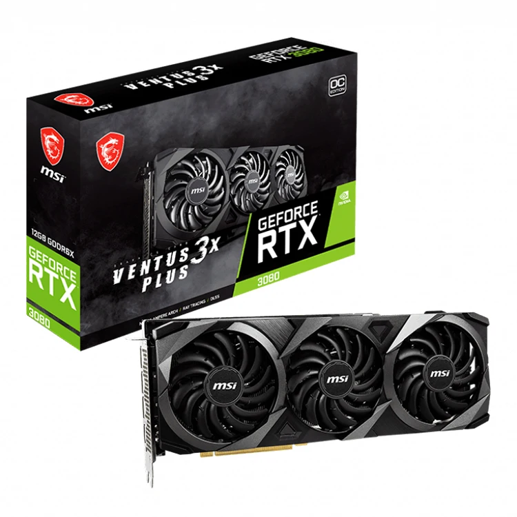 MSI Geforce RTX 3080 VENTUS 3X PLUS 12G LHR - 12GB GDDR6X