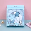 Blue - Four-Piece Makeup Brush Set  (Gift Box)