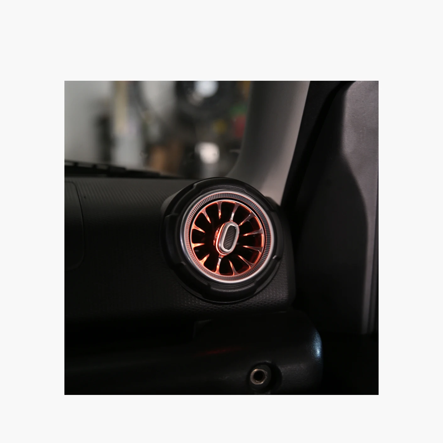Maiker LED  Air Conditioning Outlet air Vent With Ambient Light  for Suzuki Jimny 2019 LED Atmosphere Light Accessories
