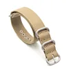 Khaki silver buckle