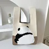 Handbag-back view-panda beige