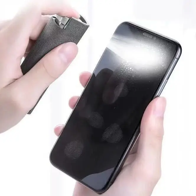 2 in 1 Cell Phone Screen Cleaner Spray With Microfiber Cloth Mobile Phone Screen Kit