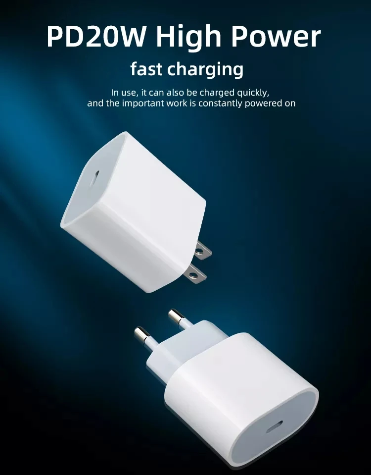 Original Pd 20w Travel Power Adapters Usb Cable Typec Data Cable 20w