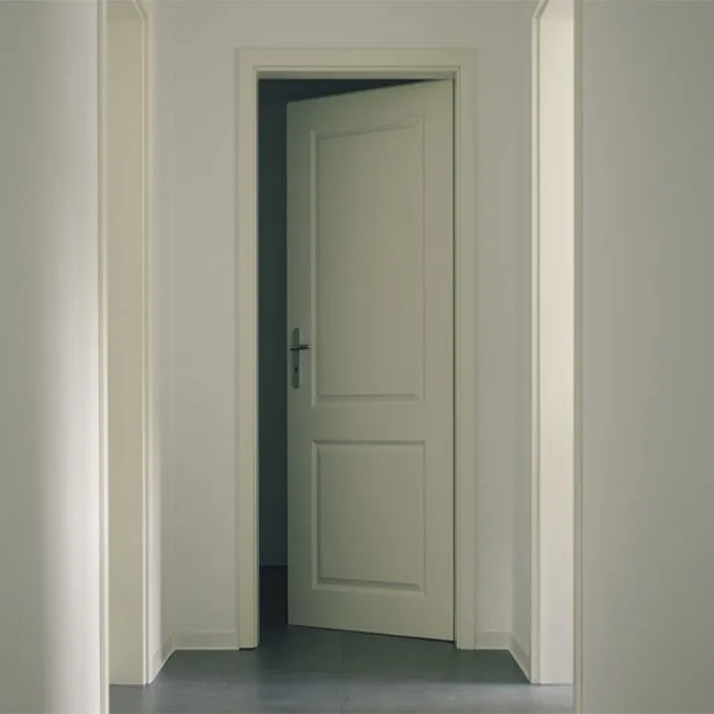 Joggle joint structure solid wood materials casement door design