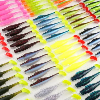 T-Tail Worm Soft Fishing Lure, Bionic Soft Bait for Freshwater Mandarin Fish, Bass and Topmouth Culter – Soft Lure – view 4