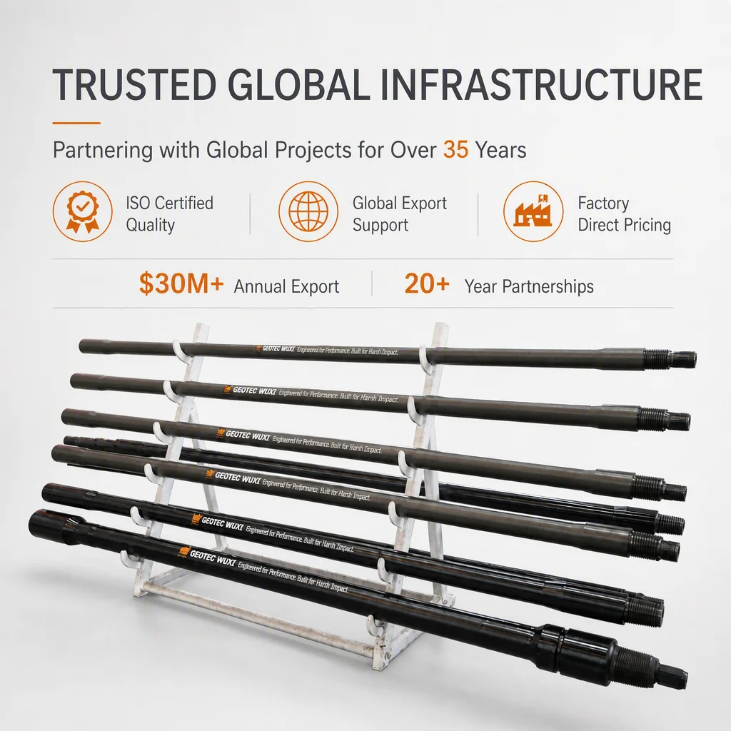 JT2720 Directional Drilling Pipe Ditch Witch HDD Drill Rod