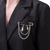 diamond-shaped brooch