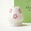 Bright white tea spoon applique