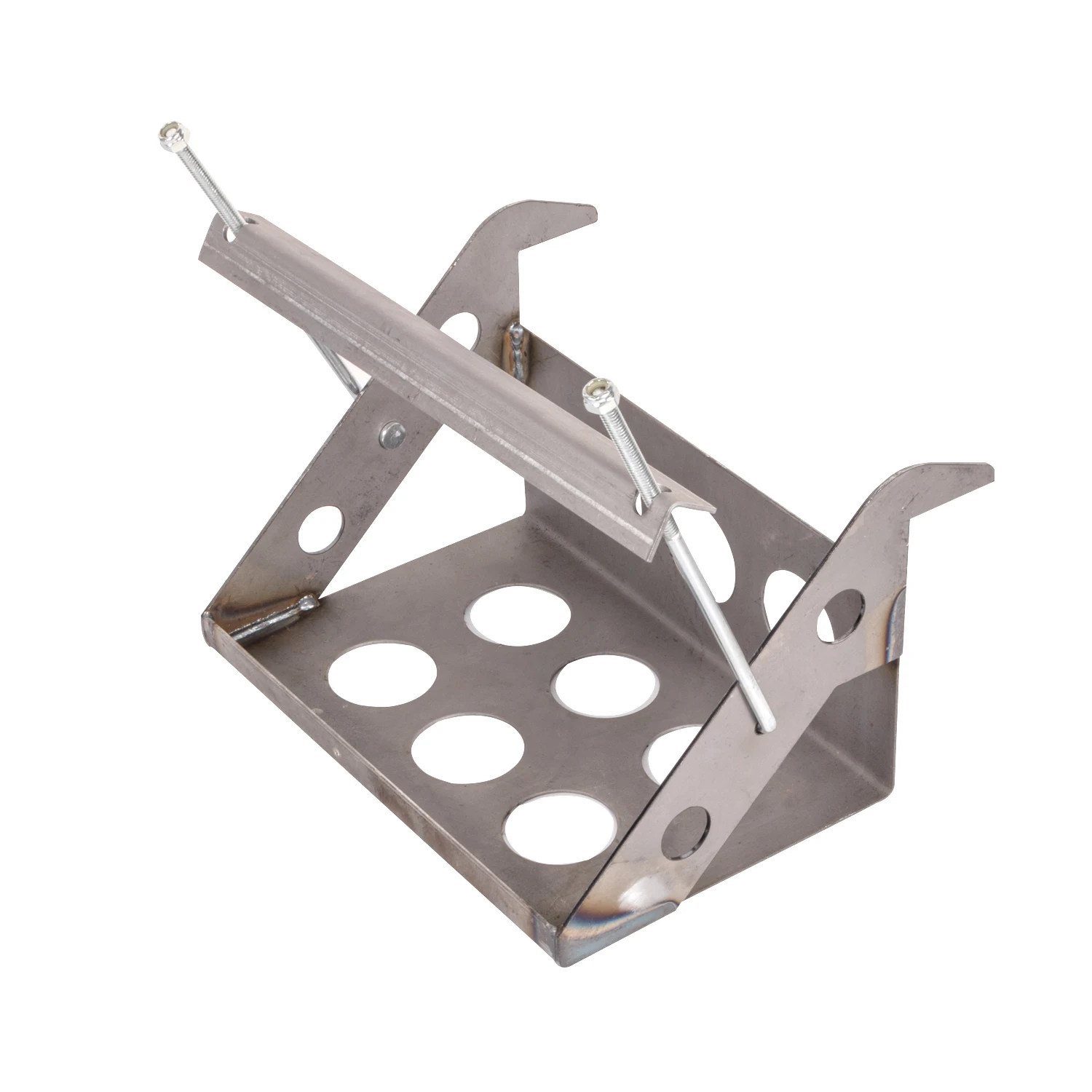 Стандартный стальной поднос для автомобильного аккумулятора универсальная коробка установки запчасти гоночного автомобиля автомобильные