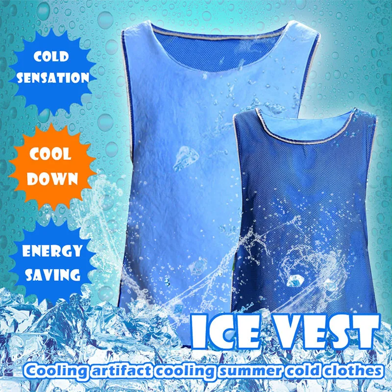 outdoor summer cool down vest/evaporative cooling