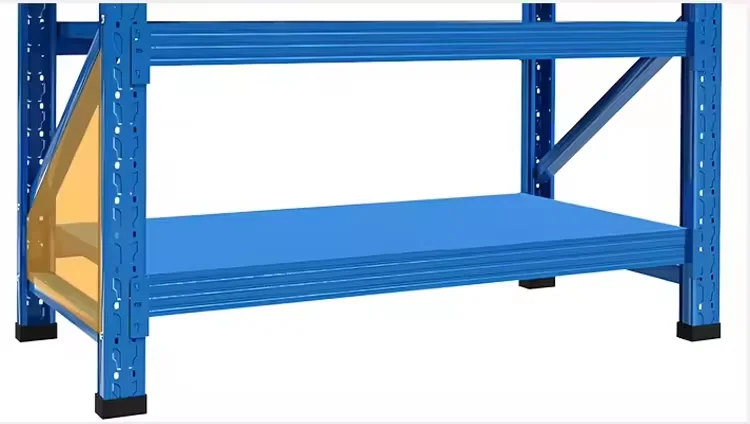 Shandong Heavy-Duty Multi-Level Stainless Steel Storage Shelving Unit Long Span Shelf and Rack manufacture