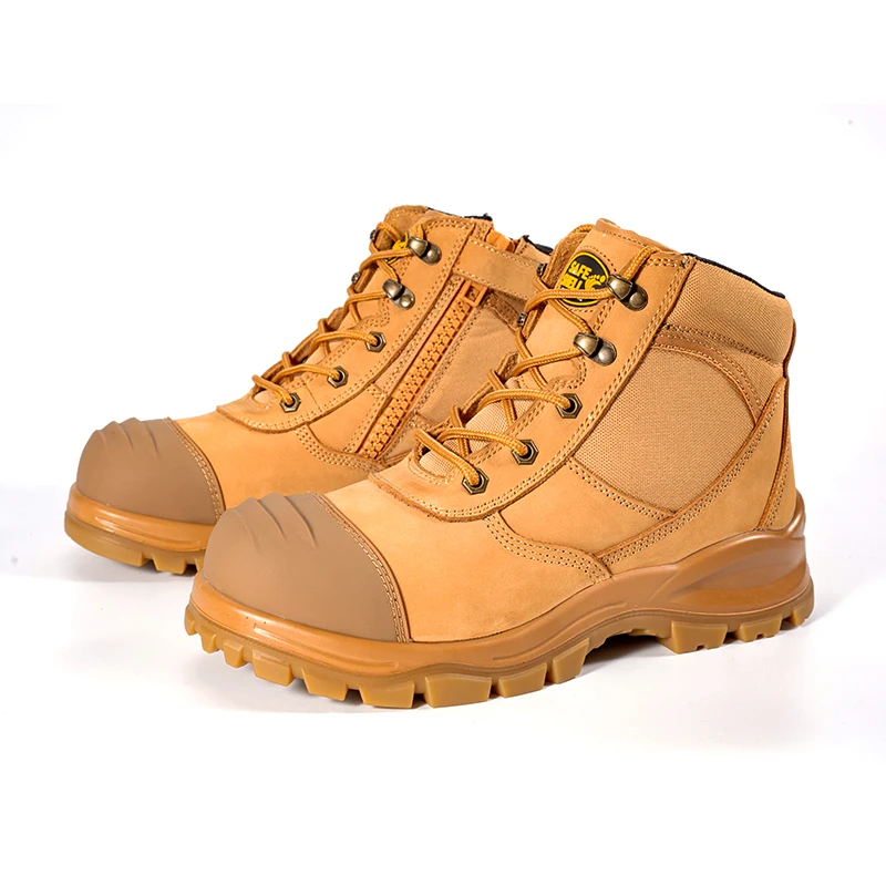 Australia Sale Work Safety Boots Steel Toe High Grade Nubuck Leather