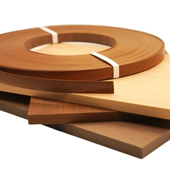 Customization Furniture Decorative Matt and Embossing PVC Edge Banding Plastic Tape Strip for Furniture Application