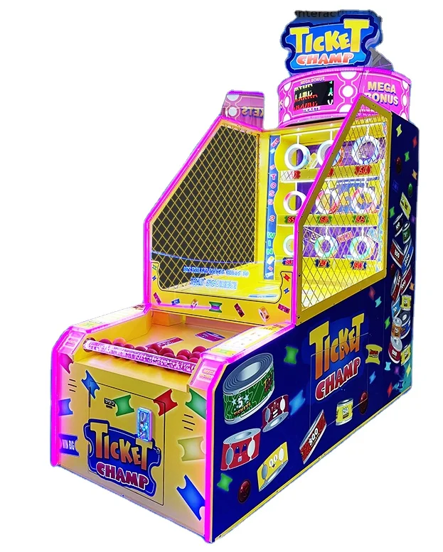 Sunmo Arcade Ball Toss Arcade Game Machine Ticket Champ Arcade Game ...