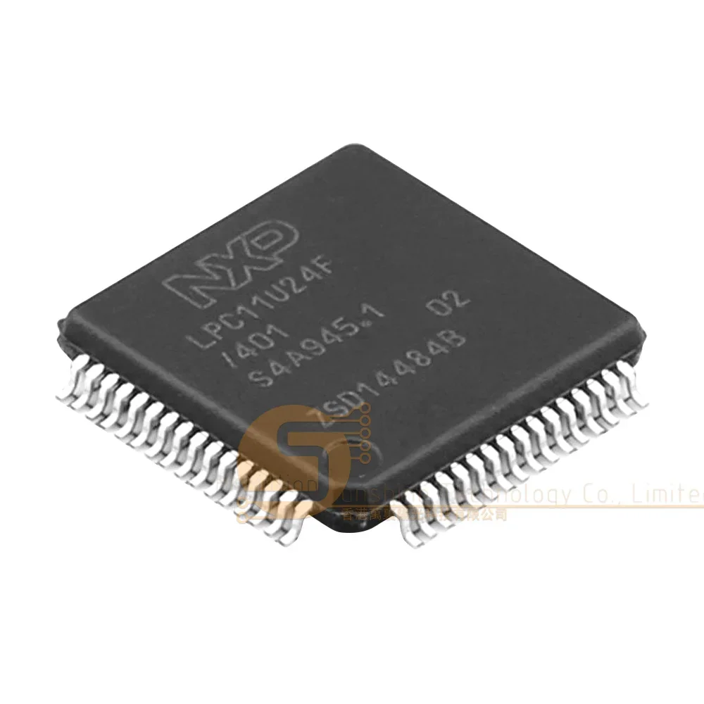 ARM Cortex-M0 MCU LPC11U24FBD64 LQFP-64 Microcontroller for Embedded IoT Systems