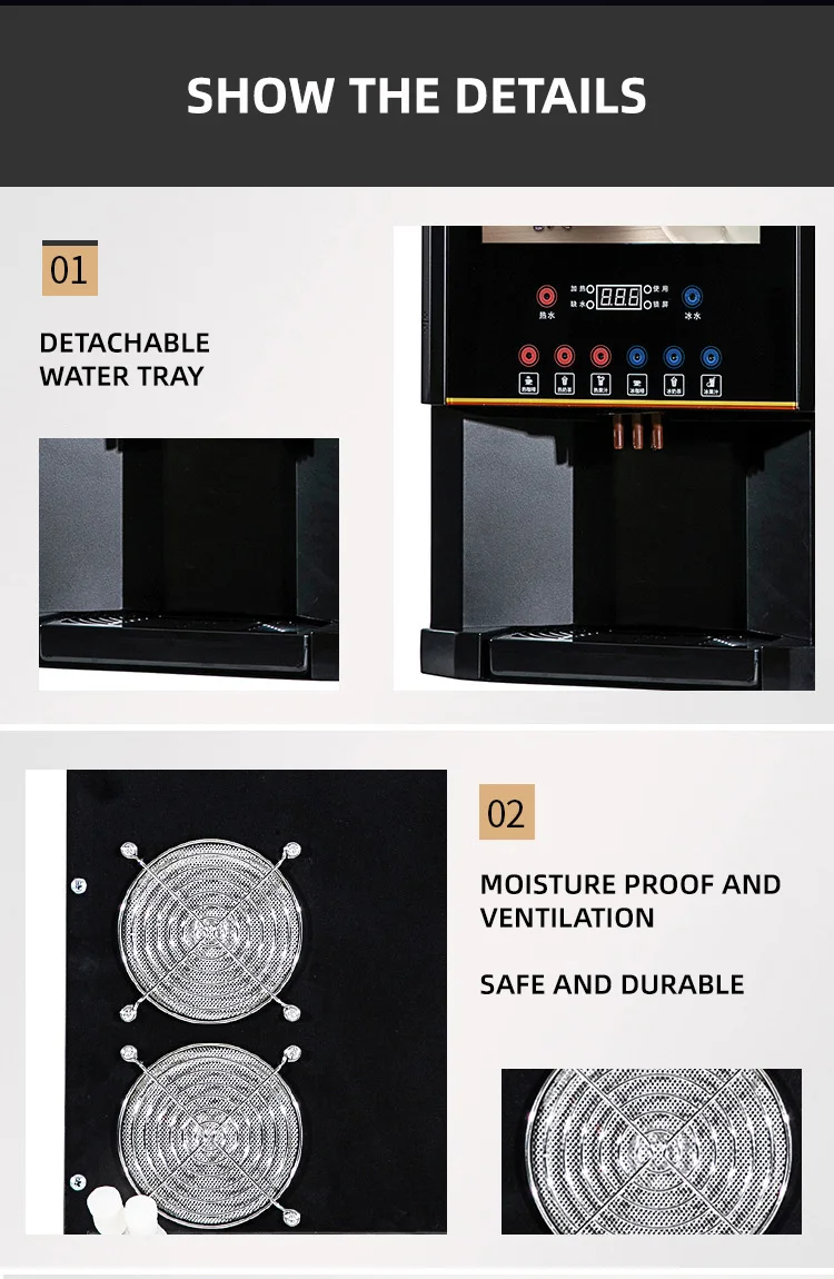 Instant Coffee Machine Commercial Allinone Office Coffee Machine Fully Automatic Hot And Cold