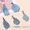 Natural Aquamarine Rough Stone Pendant