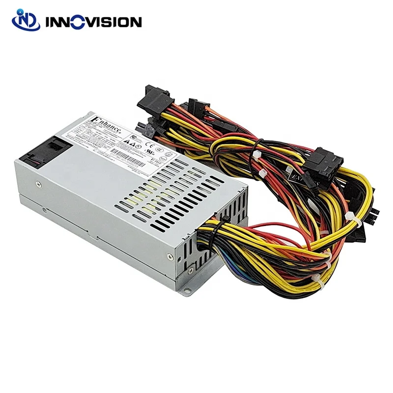 Enhance 1U Flex 600W Power Supply for Gaming Desktops with Dual 6+