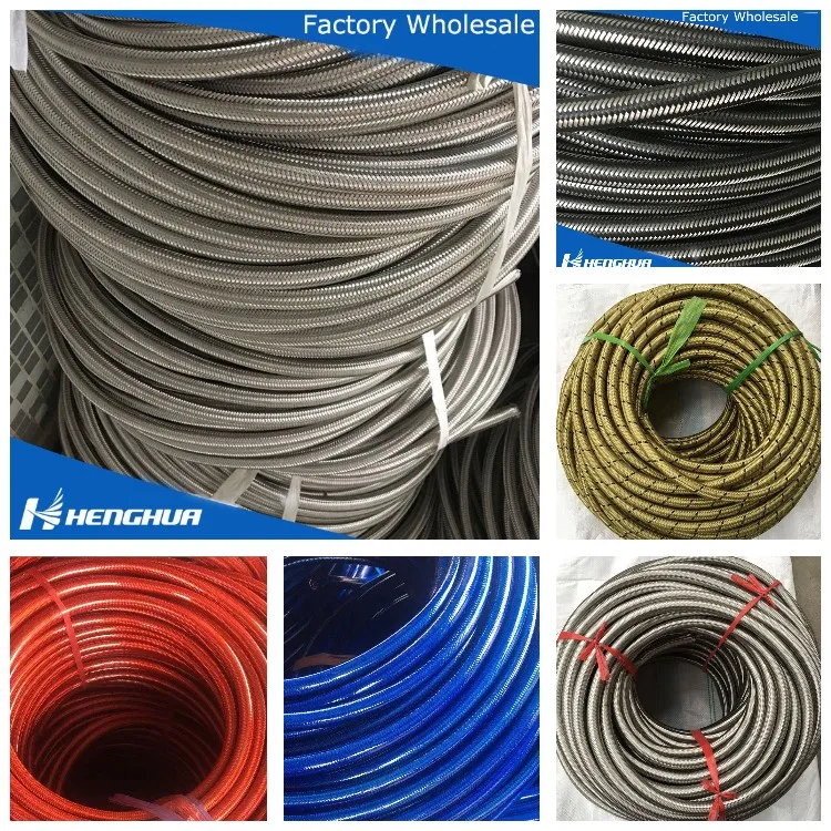 Stainless Steel Flexible Braided Metal Hose For Wash Basins Inlet Hose