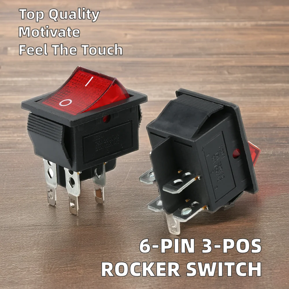 RL5 T125/55 Black Button Switch With Waterproof Cover – 16A 125VAC, 4-Pin ON-OFF, IP-Rated
