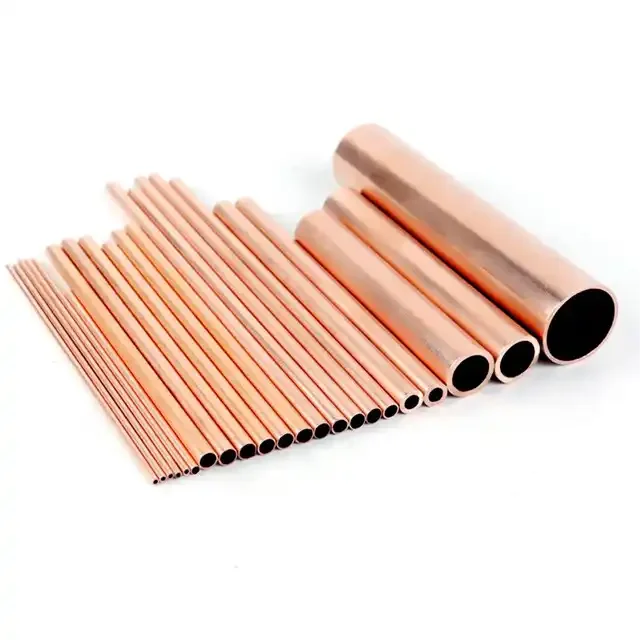 Custom Pipe Copper Tube C12200 Tp2 C1220 15mm 16mm 18mm 1.5 Inch Bulk ...