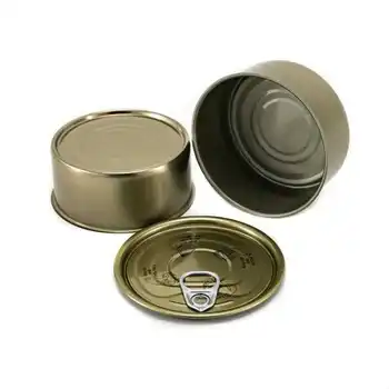 100g 185g Empty Food Grade Tin Cans Packaging for Tuna Fish Canned Meat Food Canning