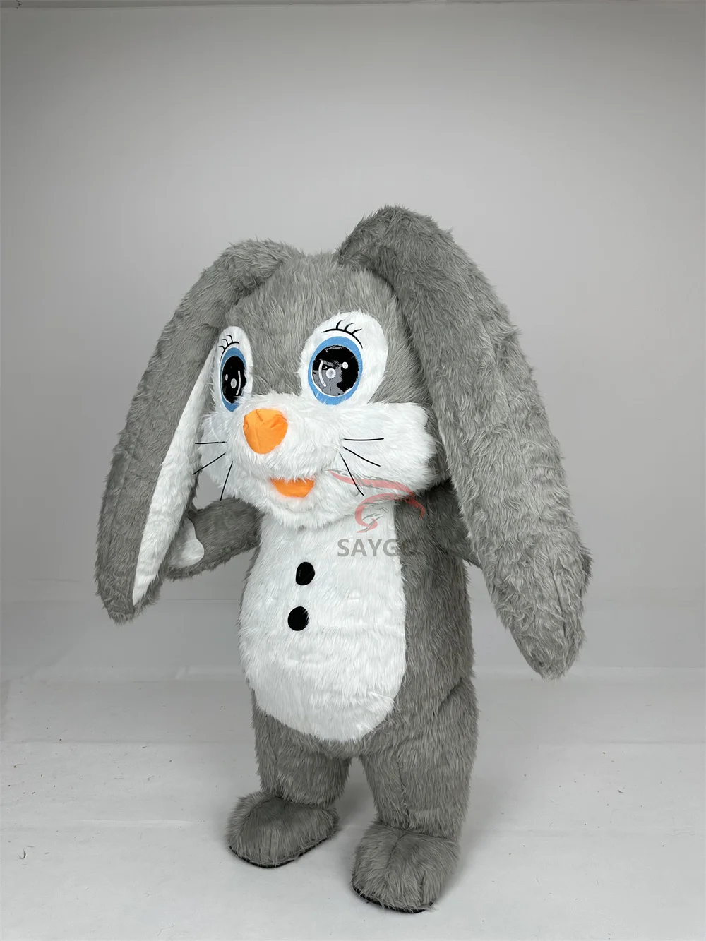 High Quality Inflatable Easter Bunny Mascot Costume Giant Life Size Inflatable Mascot for Sale Factory