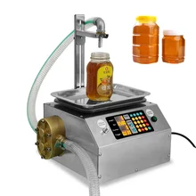 small scale liquid filling machine Sesame Sauce Edible Oil Glue Filling Machine