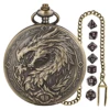 Dés noirs + boîte en bronze - PDND7701