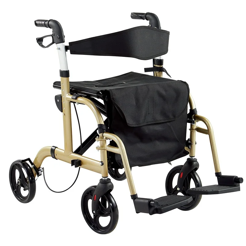 Walker With Seat And Footrest For Elder Buy Walker With Seat And