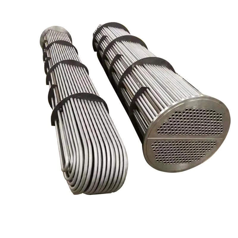 U Tube Type Heat Exchanger Industrial Dryer For Juices Process Shell