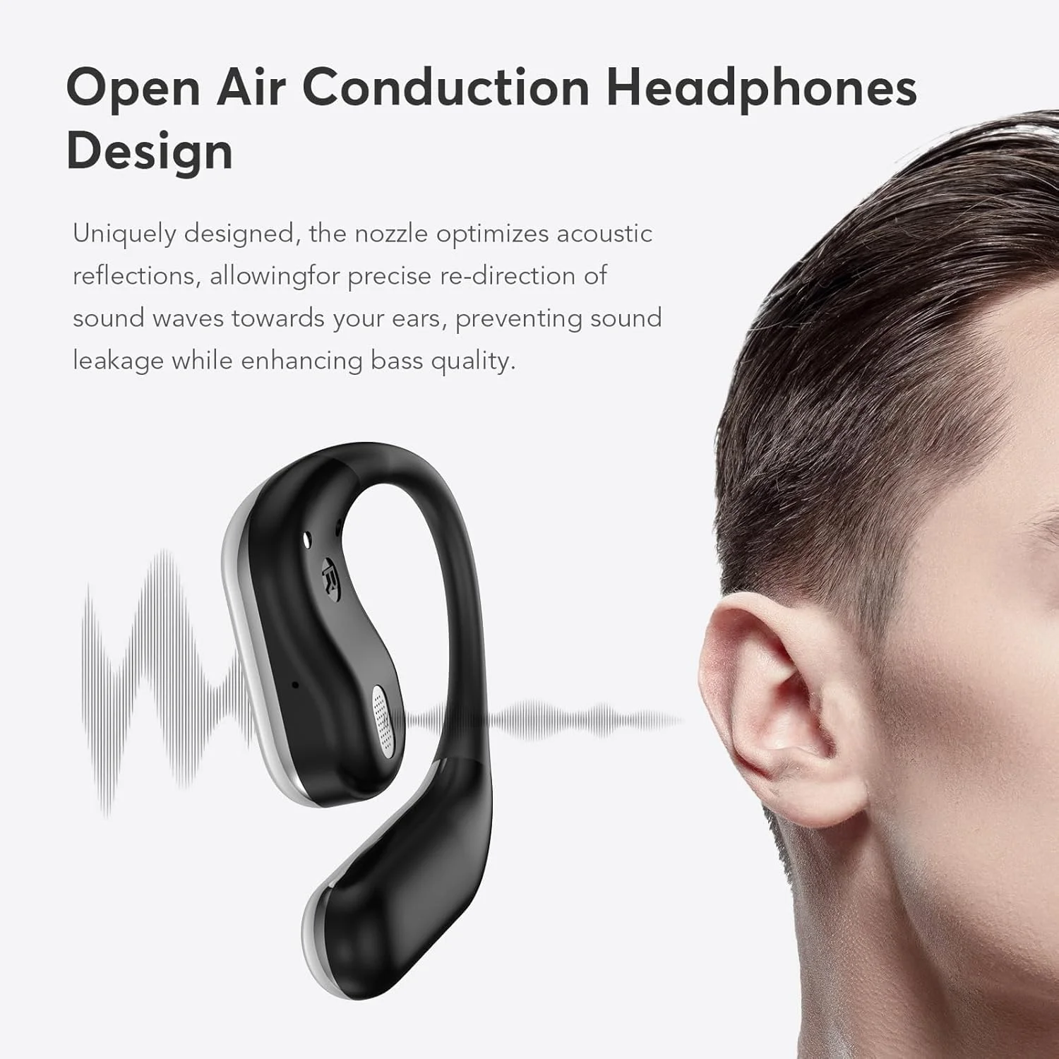 YYK-Q16 New Upgrades Real-Time Voice Translation Earbuds OWS Sports Wireless Earphones S aperçu 5