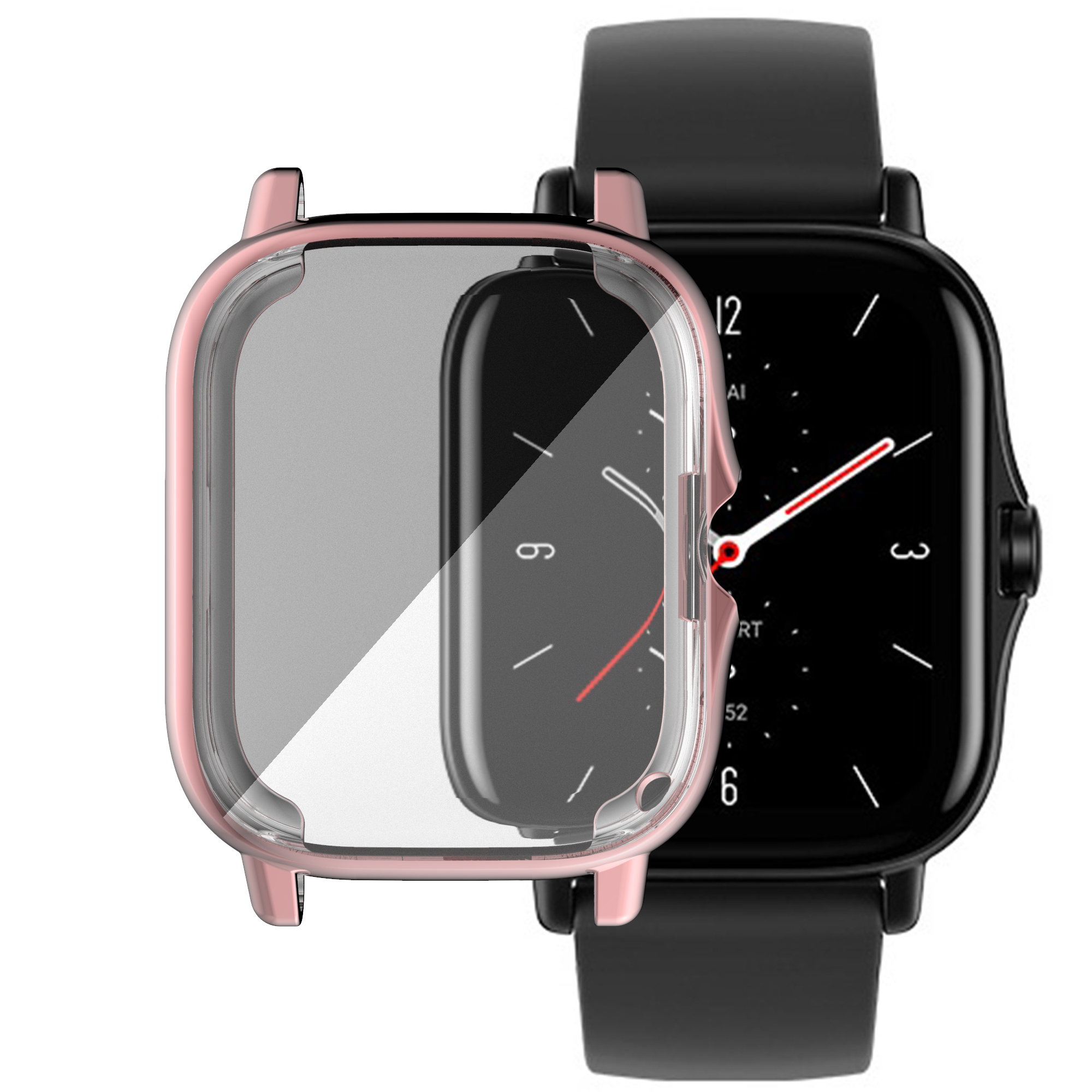 7 цветов чехлы для часов Huami Amazfit GTS2 полностью защитный чехол из