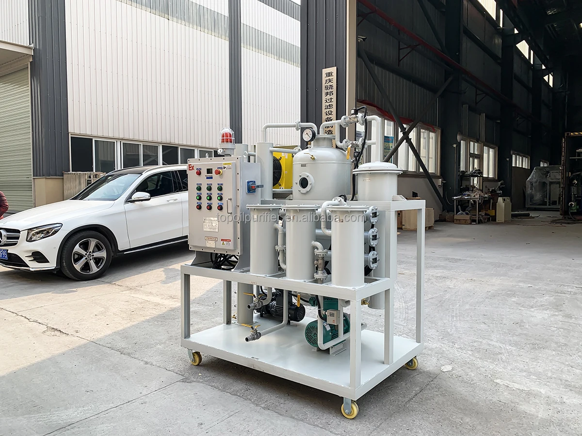 Tya100 Lubricating Oil Filtration System Portable Hydraulic Oil