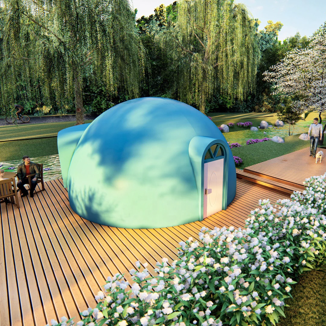 Earthquake Resistant Dome Homestay House Graphene EPS Prefab Houses,EPS ...