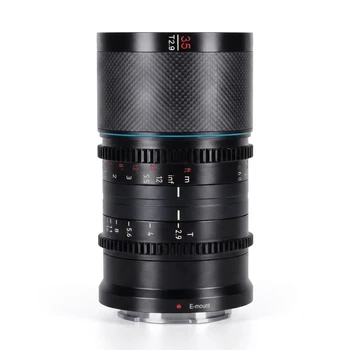 SIRUI Saturn 35mm T2.9 1.6X Full Frame Carbon Fiber Anamorphic Lens, Cine Lens 415g (E Mount, Natural Flare)