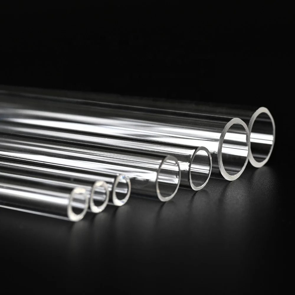 SUCCESS Factory High Temperature Transparent Quartz Tube Supplier Clear Quartz Tube Glass With  Professional Manufacturer