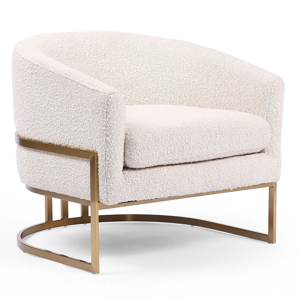 High quality modern velvet design living room furniture lounge accent arm chair salon sofa 4 pieces waiting chairs