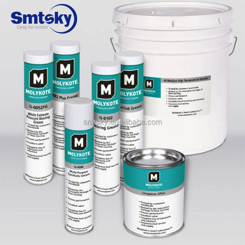 MOLYKOTE 3402-C LF Anti-Friction Coating Dry Lubricant 500g 100% New in Stock Good Solvent Resistance Lubricant Grease