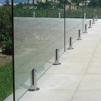 Safty Glass Tempered glass For Frameless Railing Balcony Staircase