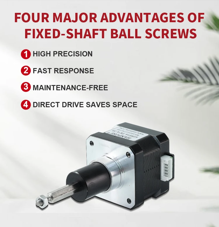 product hanpose nema17 42 fixed axis screw motor 42hf34 t84 20 04n m 34mm 15a miniature electric cylinder stepper motor-3