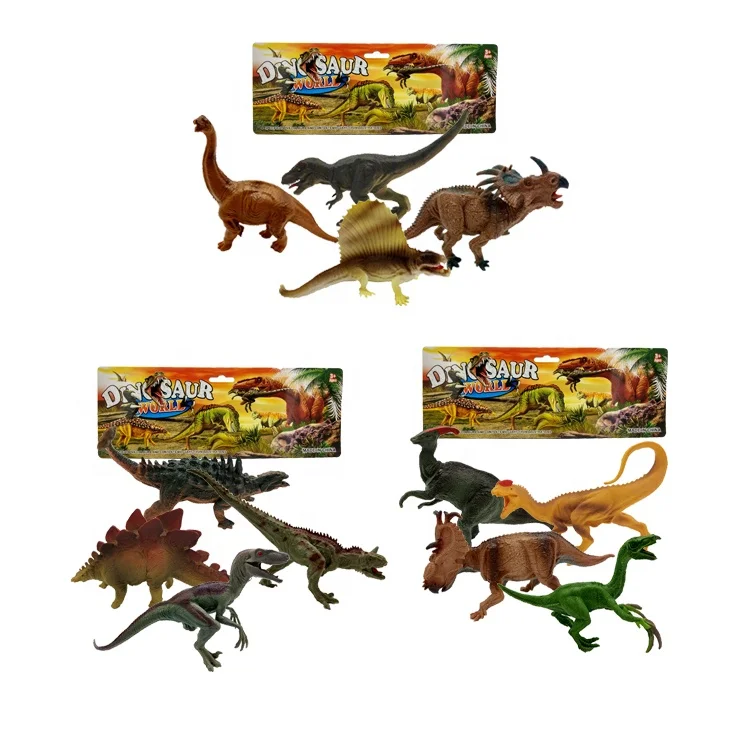 28 pçs dinossauro brinquedo playset com tapete de jogo figuras de dinossauro  realistas & ovos para ótimo presente para meninos e meninas idades 3,4,5,6,  e acima - AliExpress