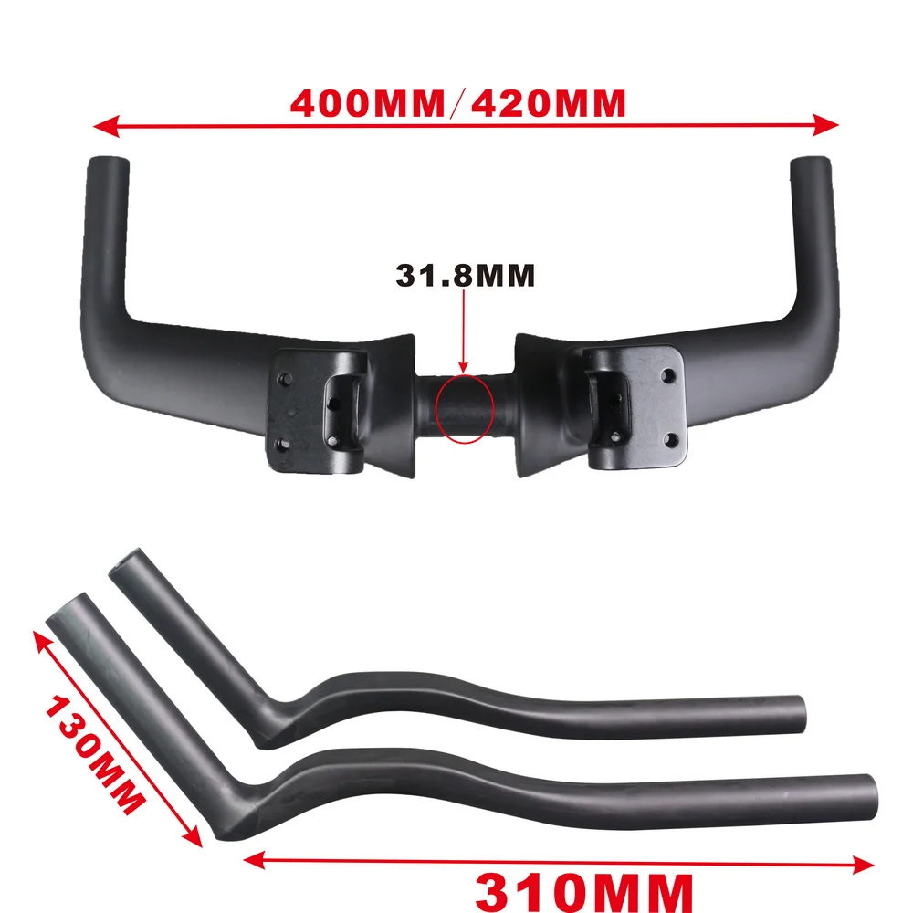 Aero Type TT Bar HB096 - Carbon Fiber Handlebar for TT Bikes