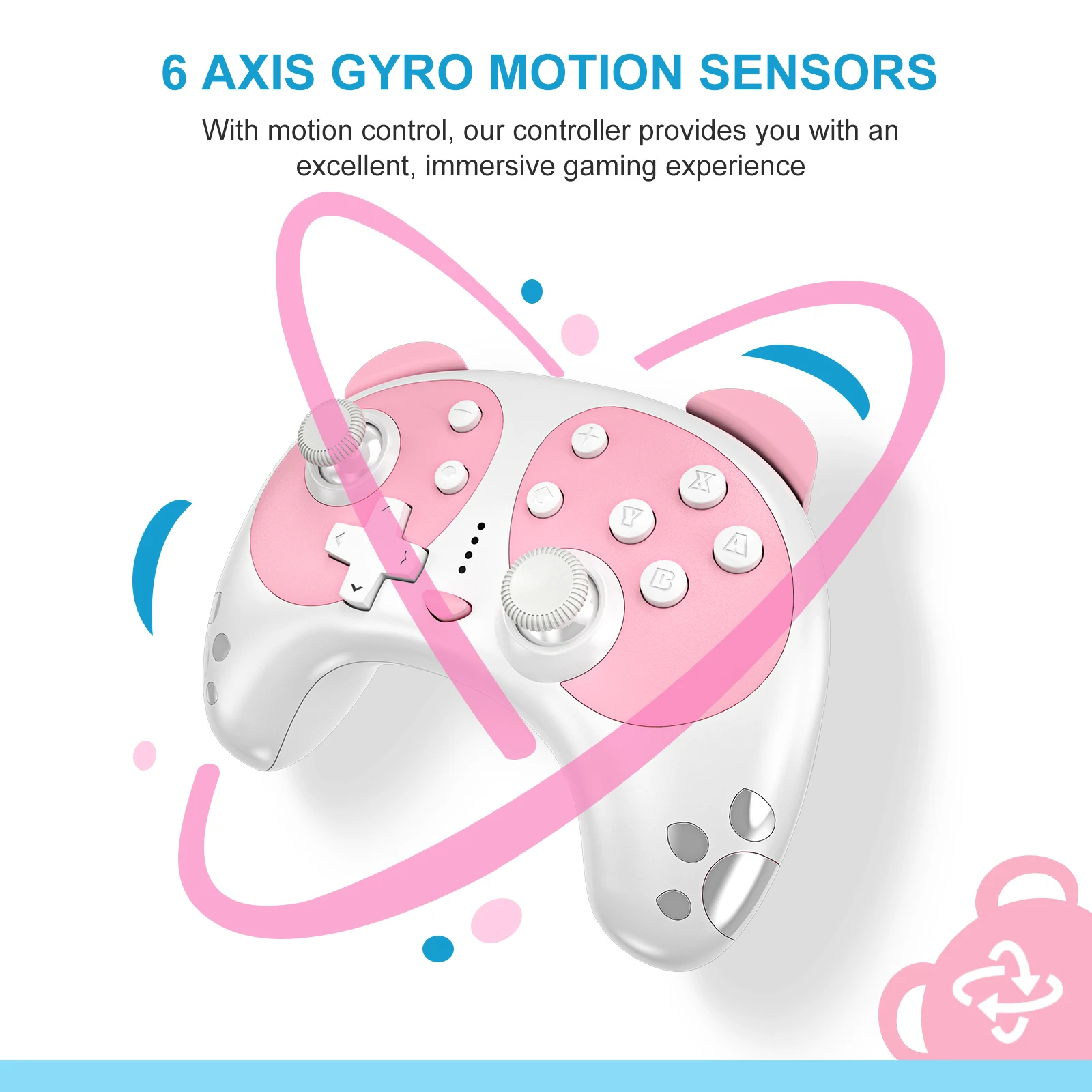 Switch Pro Controller Pink - Panda Controller Advantages